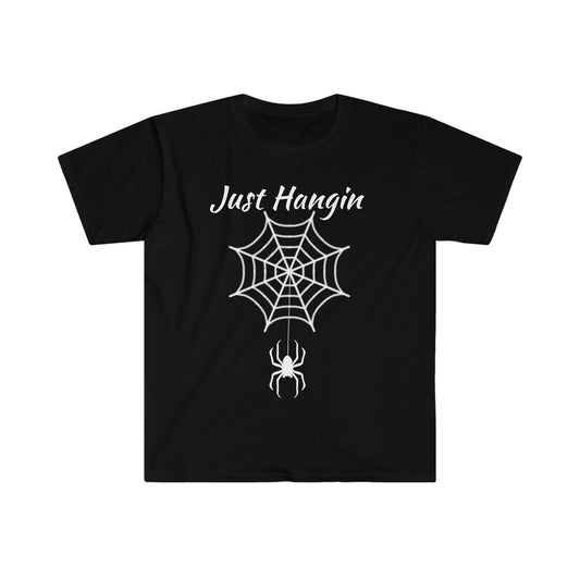 Just Hangin Halloween Softstyle T-Shirt, Unisex