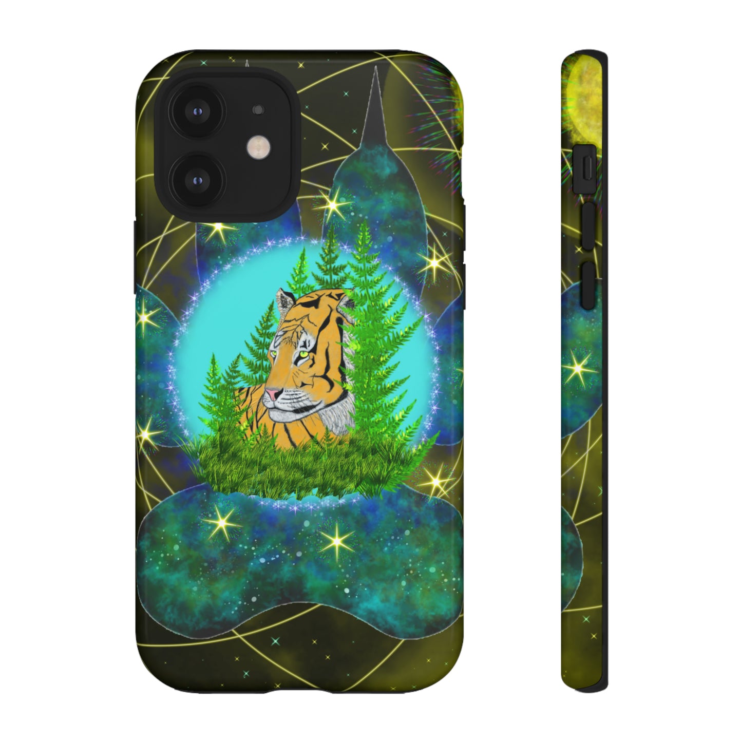 Tiger Medicine Totem Protective Phone Case, Samsung, iPhone, Pixel, all sizes
