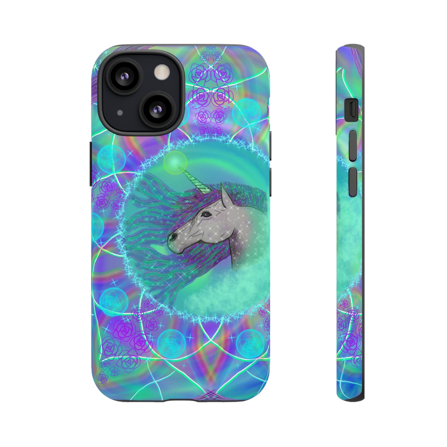 Mystic Unicorn Protective Phone Case, Samsung, iPhone, Pixel, all sizes