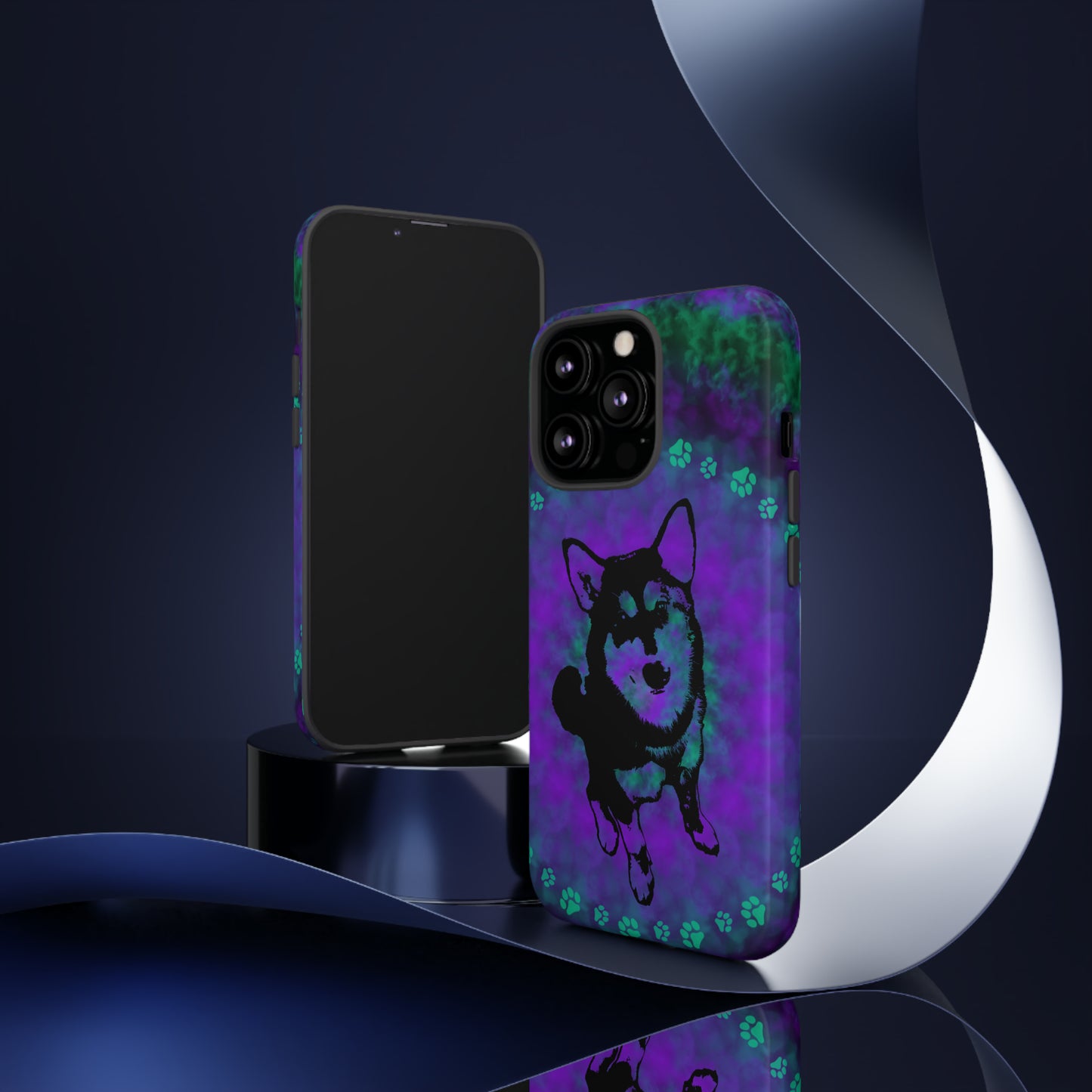 Malamute Protective Phone Case, Samsung, iPhone, Pixel, all sizes