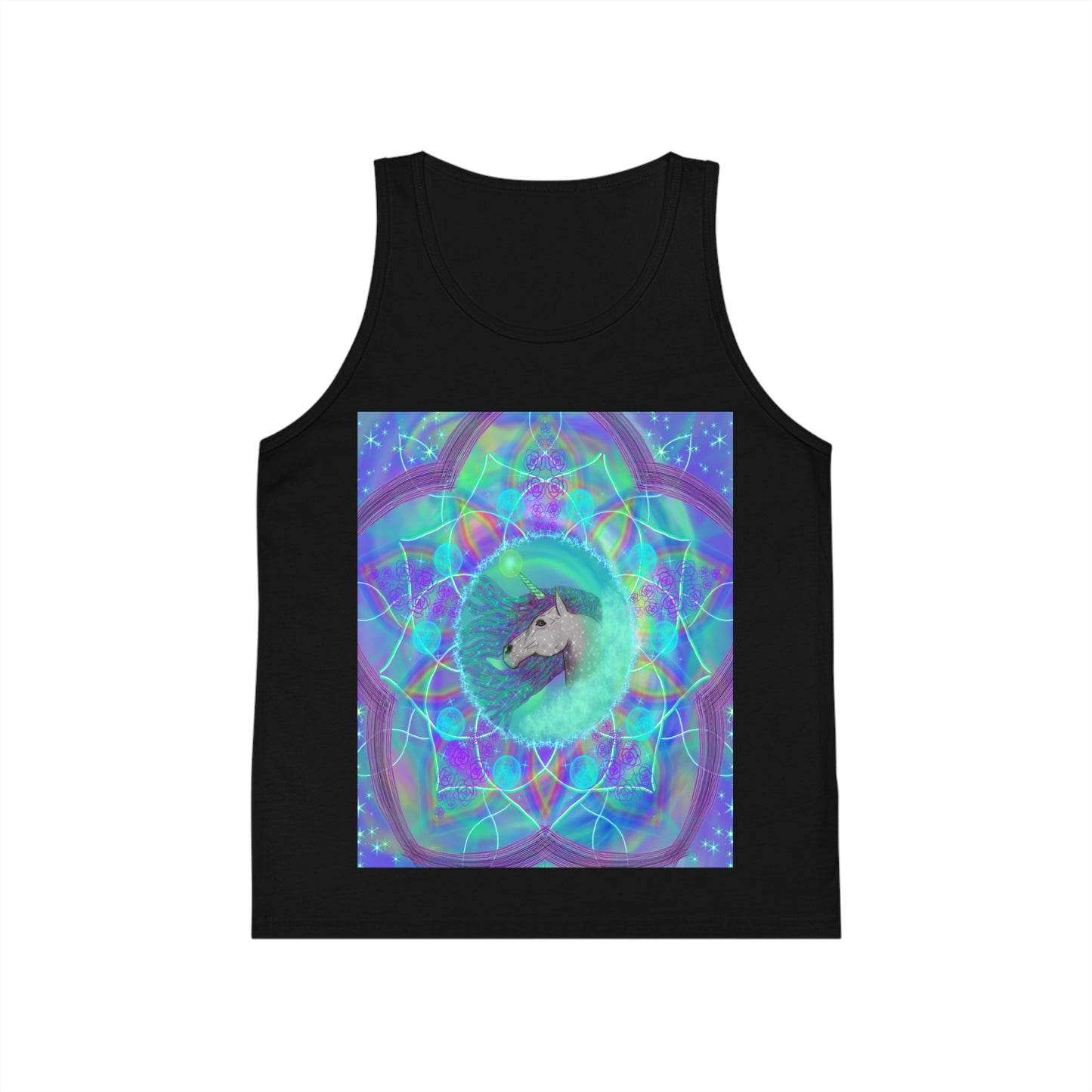 Mystic Unicorn Kid's Jersey Tank Top