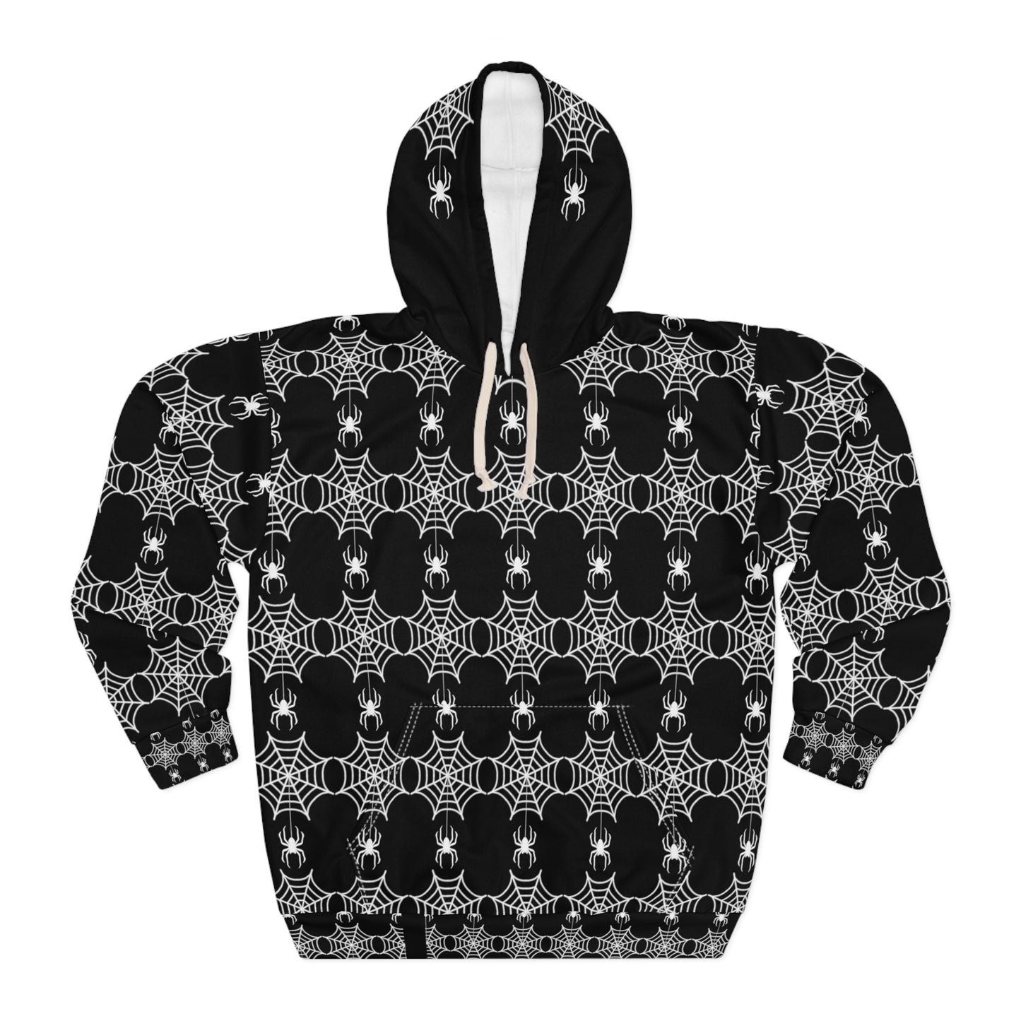 Spider webs Halloween Pullover Hoodie