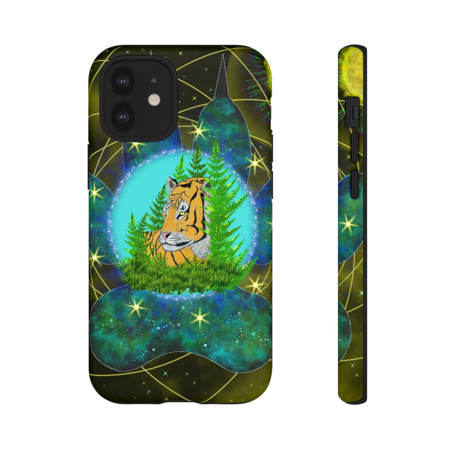 Tiger Medicine Totem Protective Phone Case, Samsung, iPhone, Pixel, all sizes