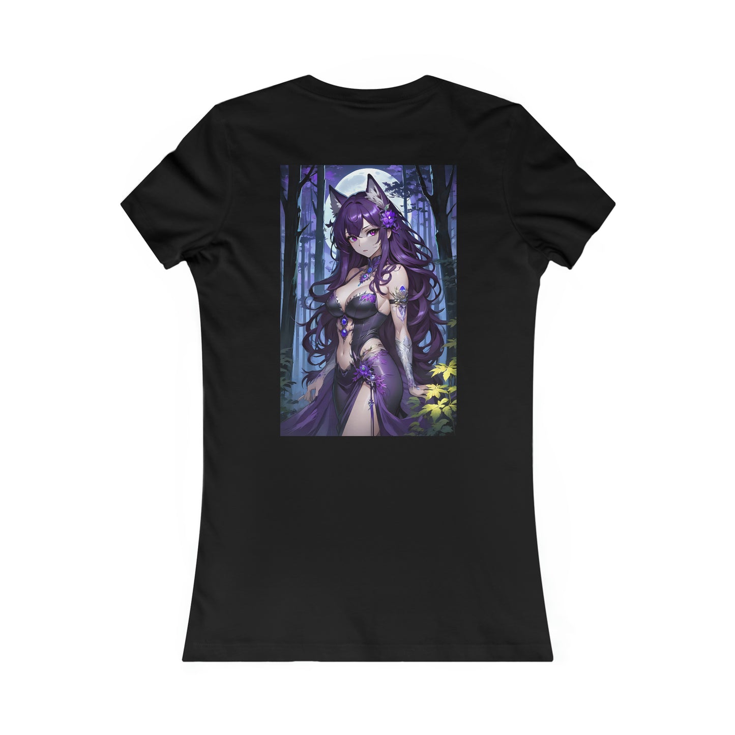 Amethyst Wolf Deity, Women's Favorite Tee