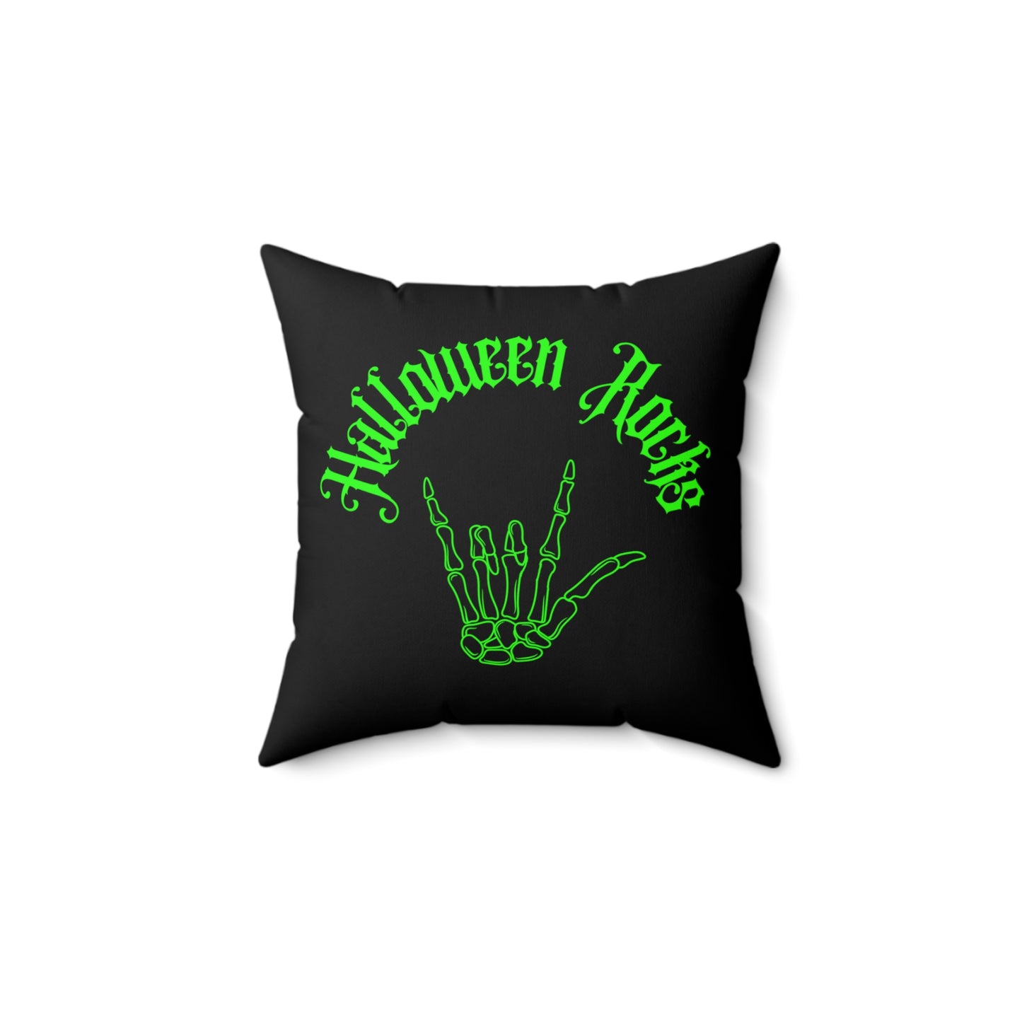 Halloween Rocks Halloween Pillow Spun Polyester Square Pillow