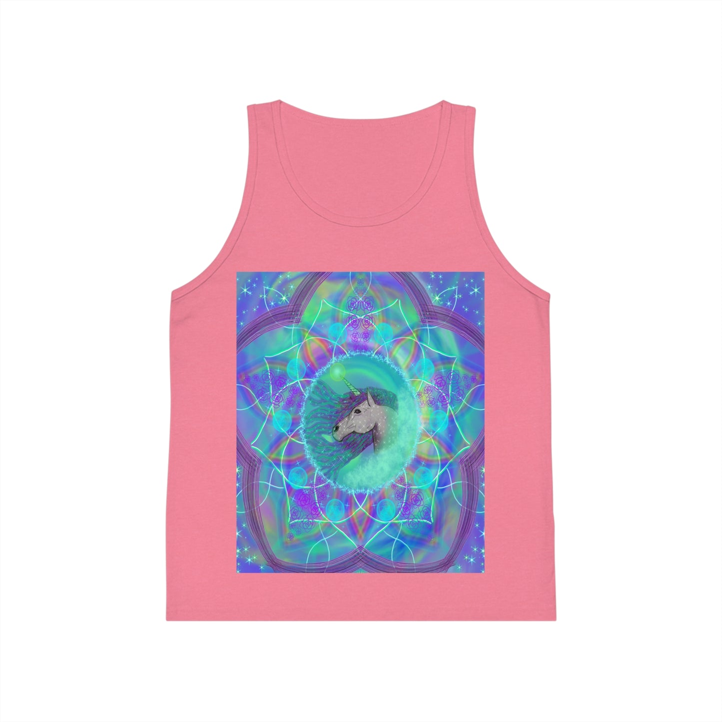 Mystic Unicorn Kid's Jersey Tank Top