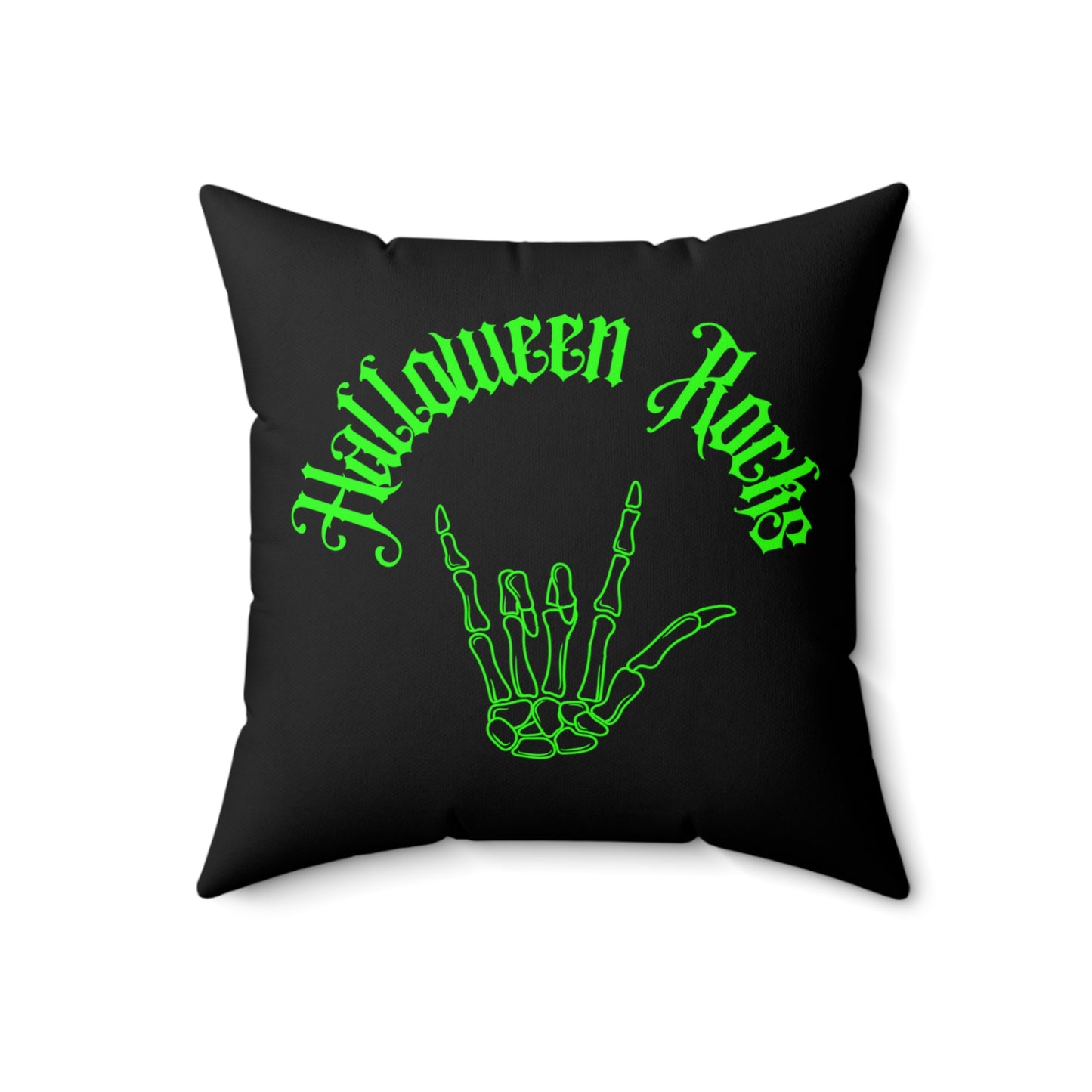 Halloween Rocks Halloween Pillow Spun Polyester Square Pillow