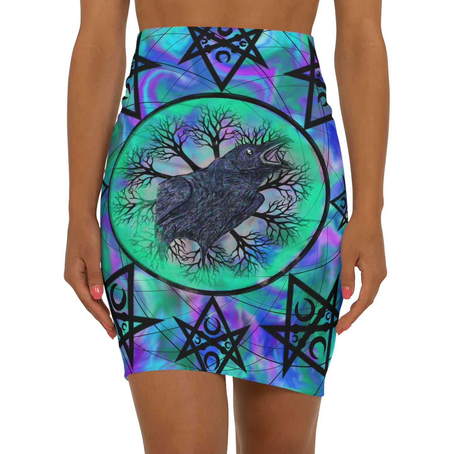 Raven Magick Women's Mini Skirt