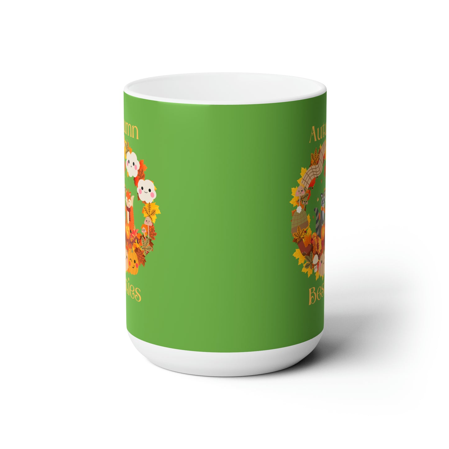 Autumn Besties Ceramic Mug 15oz