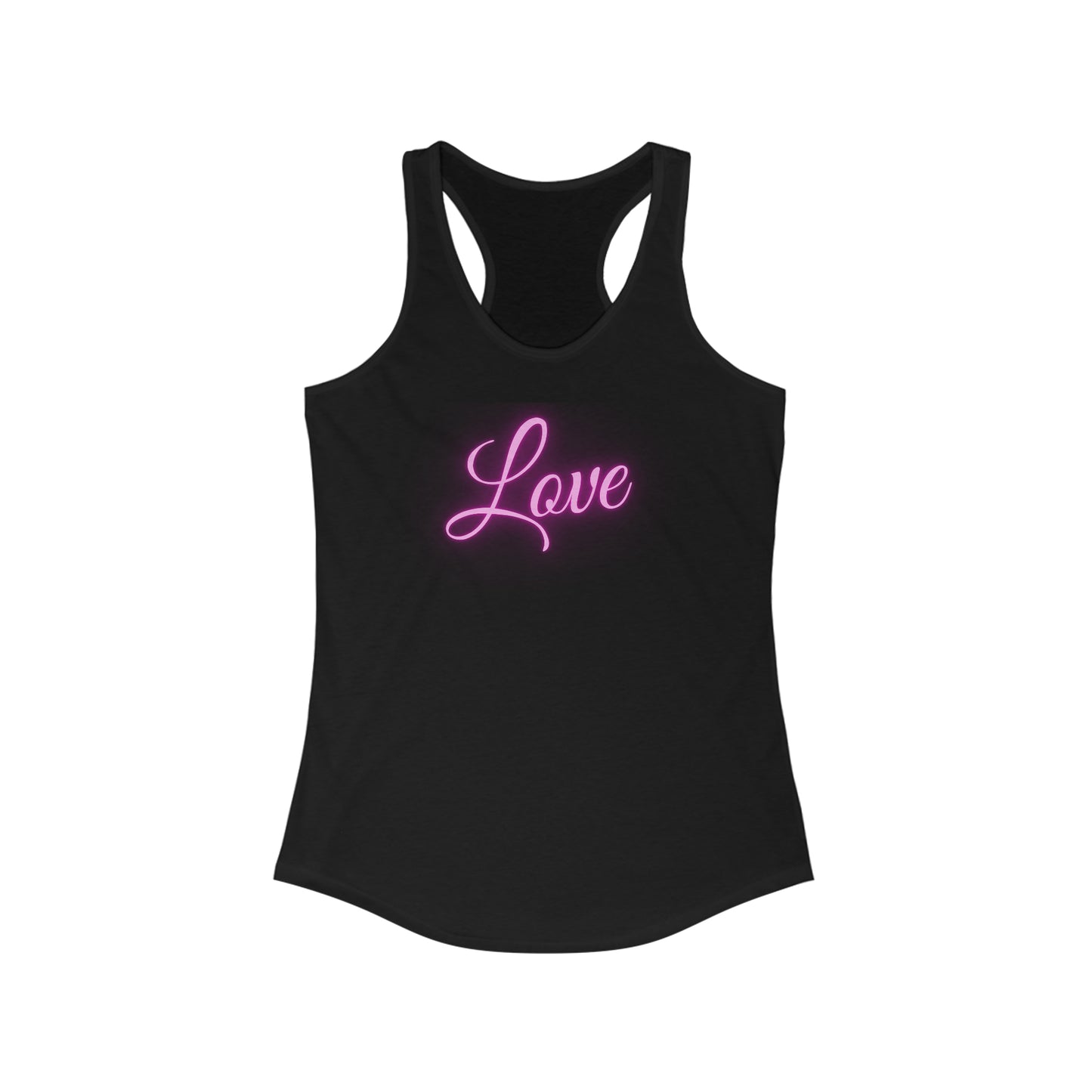 Love, Women's Ideal Racerback Tank, Valentines Day Gift, Gift For Her