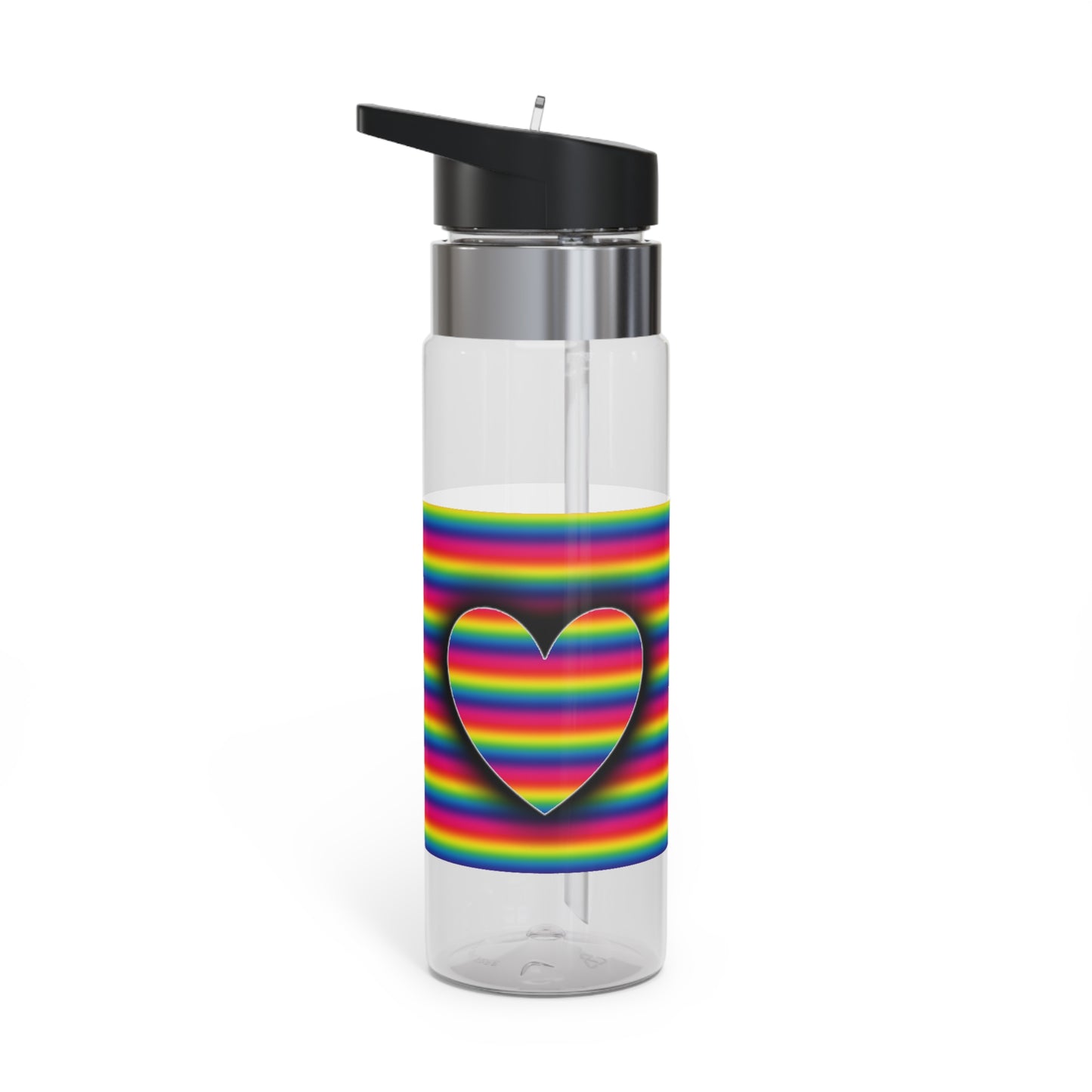 PRIDE Heart Sport Bottle, 20oz