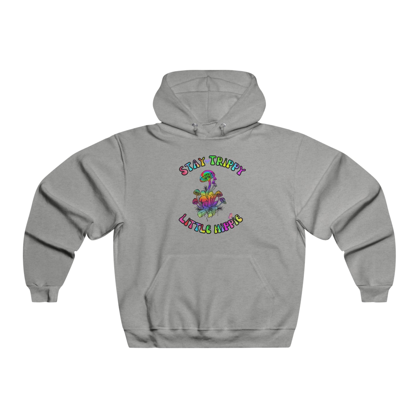 Stay Trippy Little Hippie, Men's NUBLEND® Hooded Sweatshirt