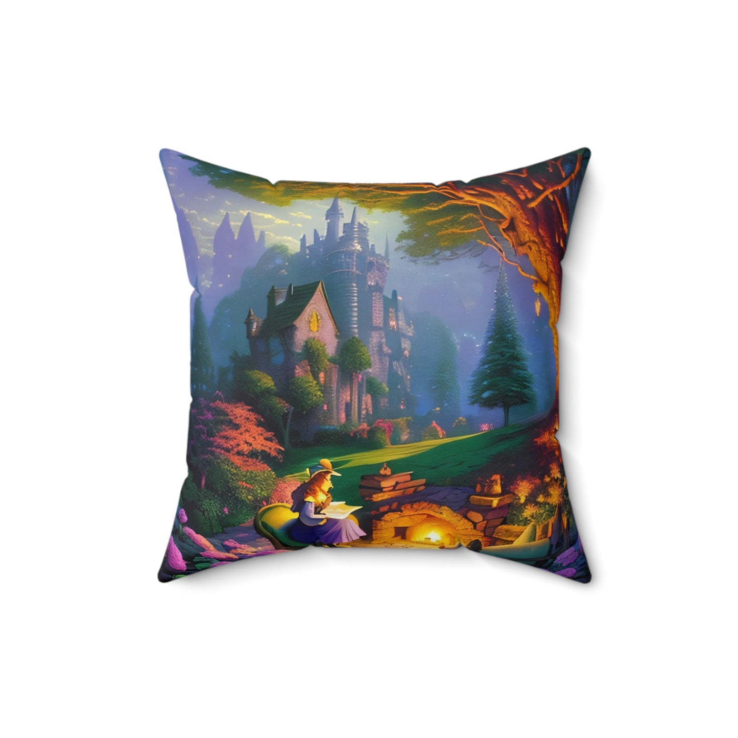 Fairytales, Spun Polyester Square Pillow