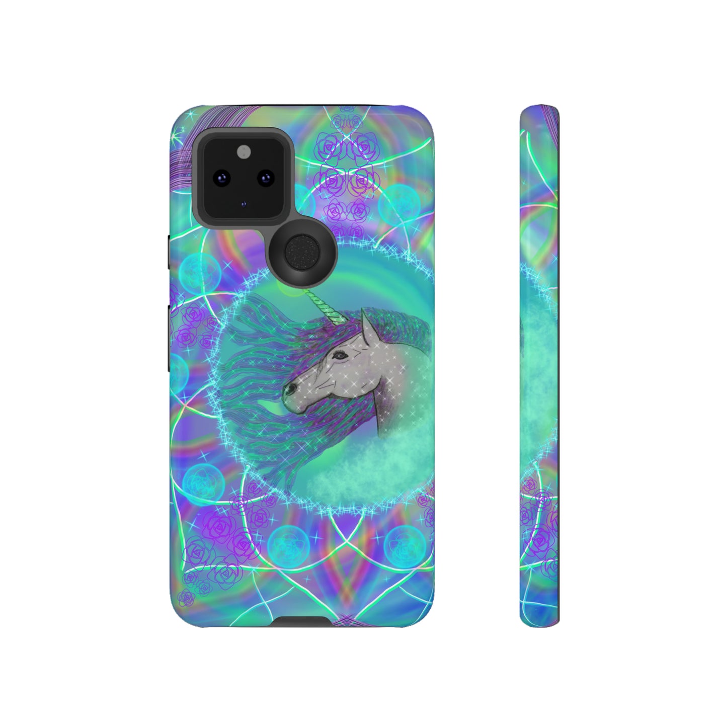 Mystic Unicorn Protective Phone Case, Samsung, iPhone, Pixel, all sizes