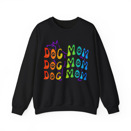 Dog Mom Heavy Blend Sweatshirt