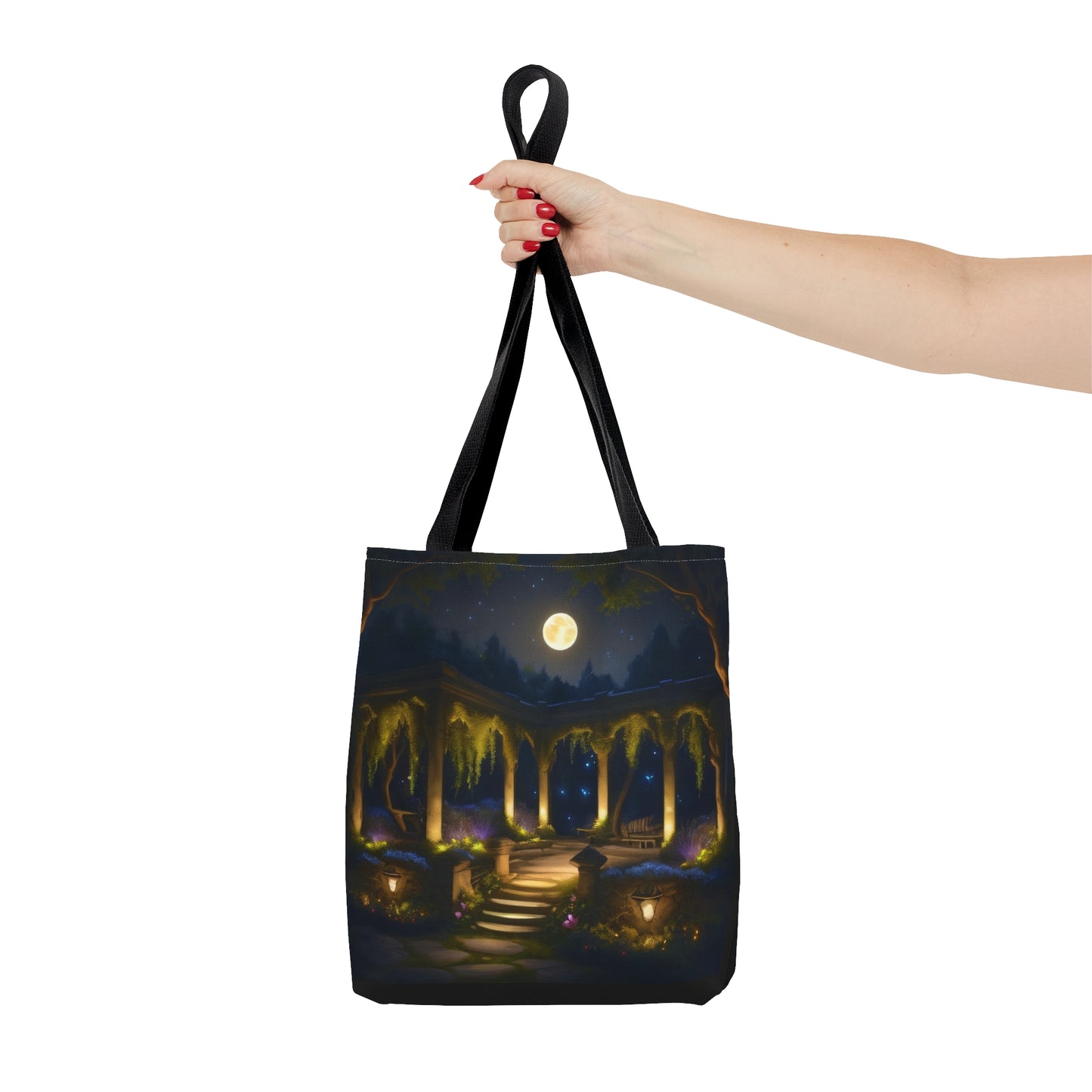 Moonlit Garden, Tote Bag