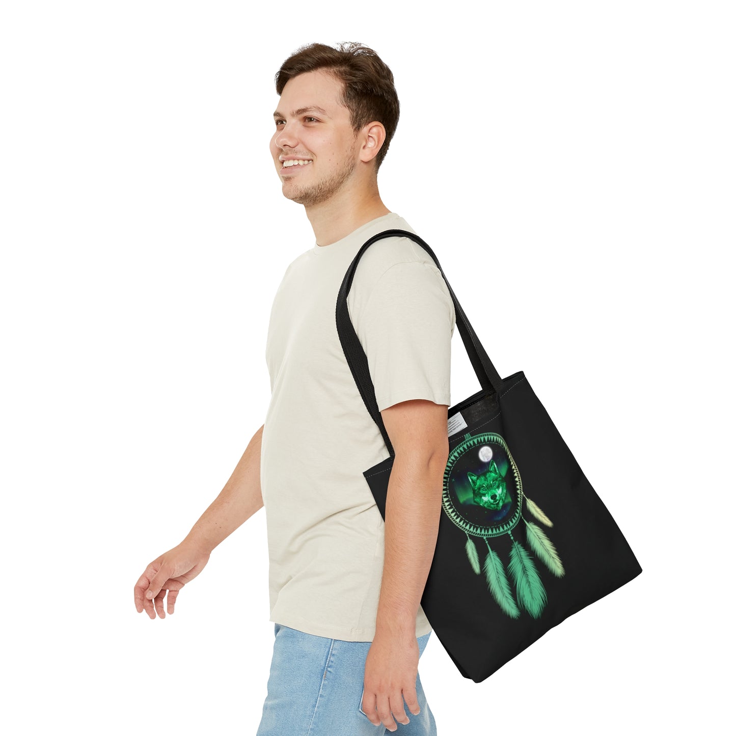 Ancestral Wolf, Tote Bag