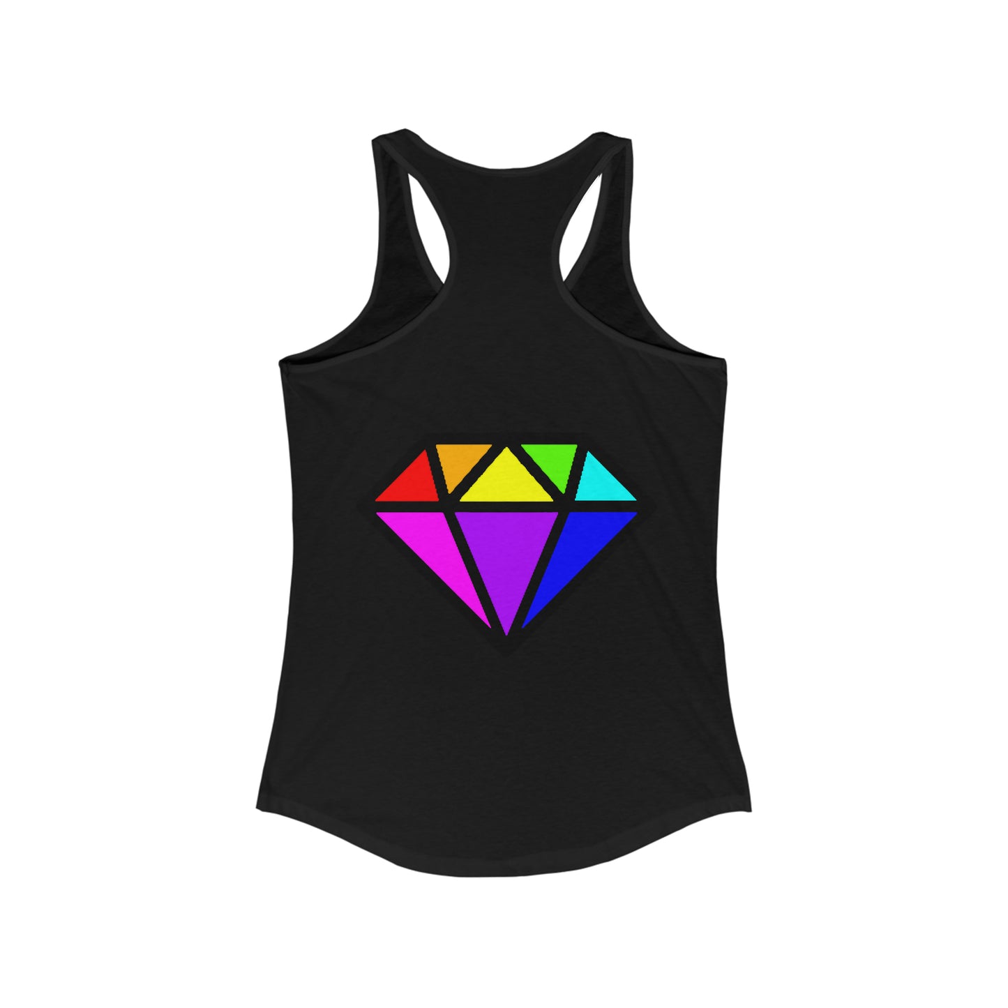 PRIDE Diamond Women's Ideal Racerback Tank