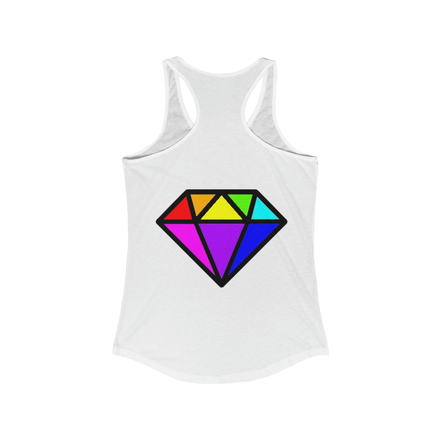 PRIDE Diamond Women's Ideal Racerback Tank