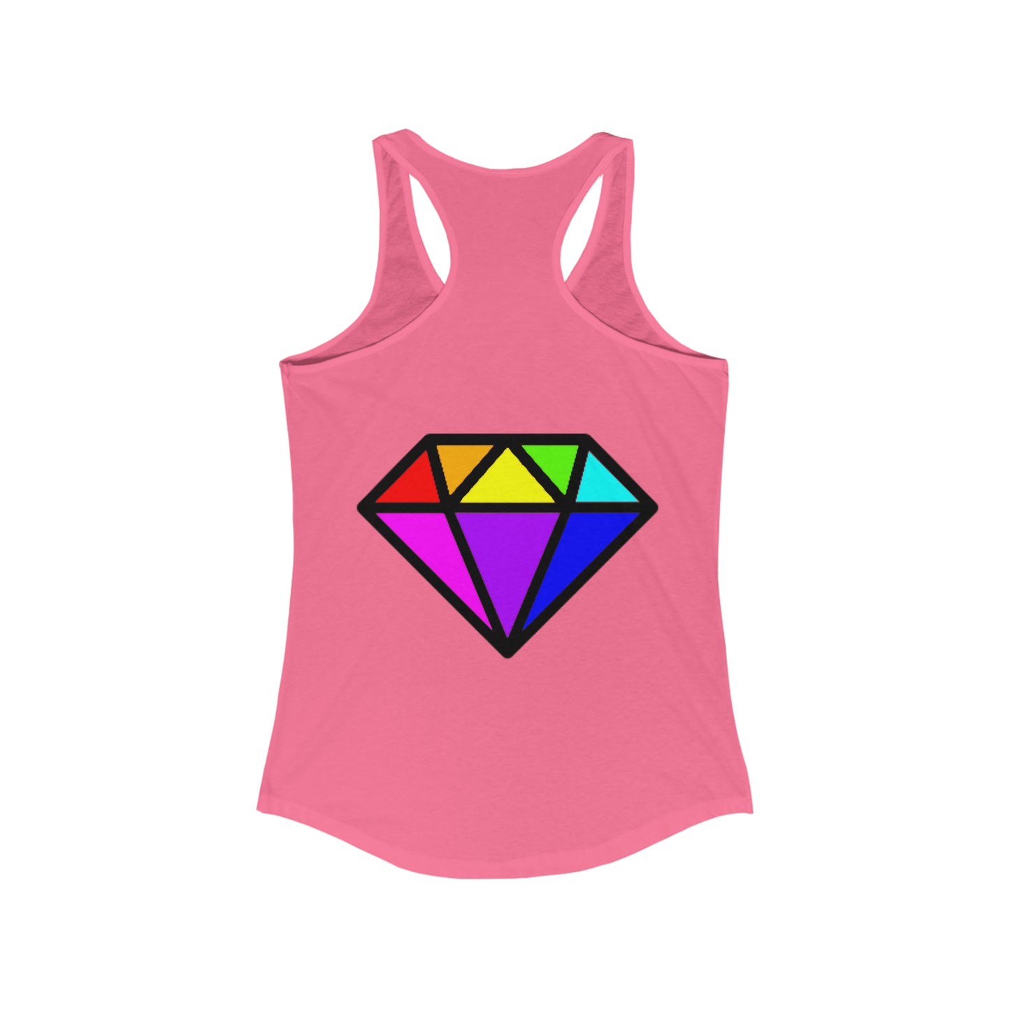 PRIDE Diamond Women's Ideal Racerback Tank