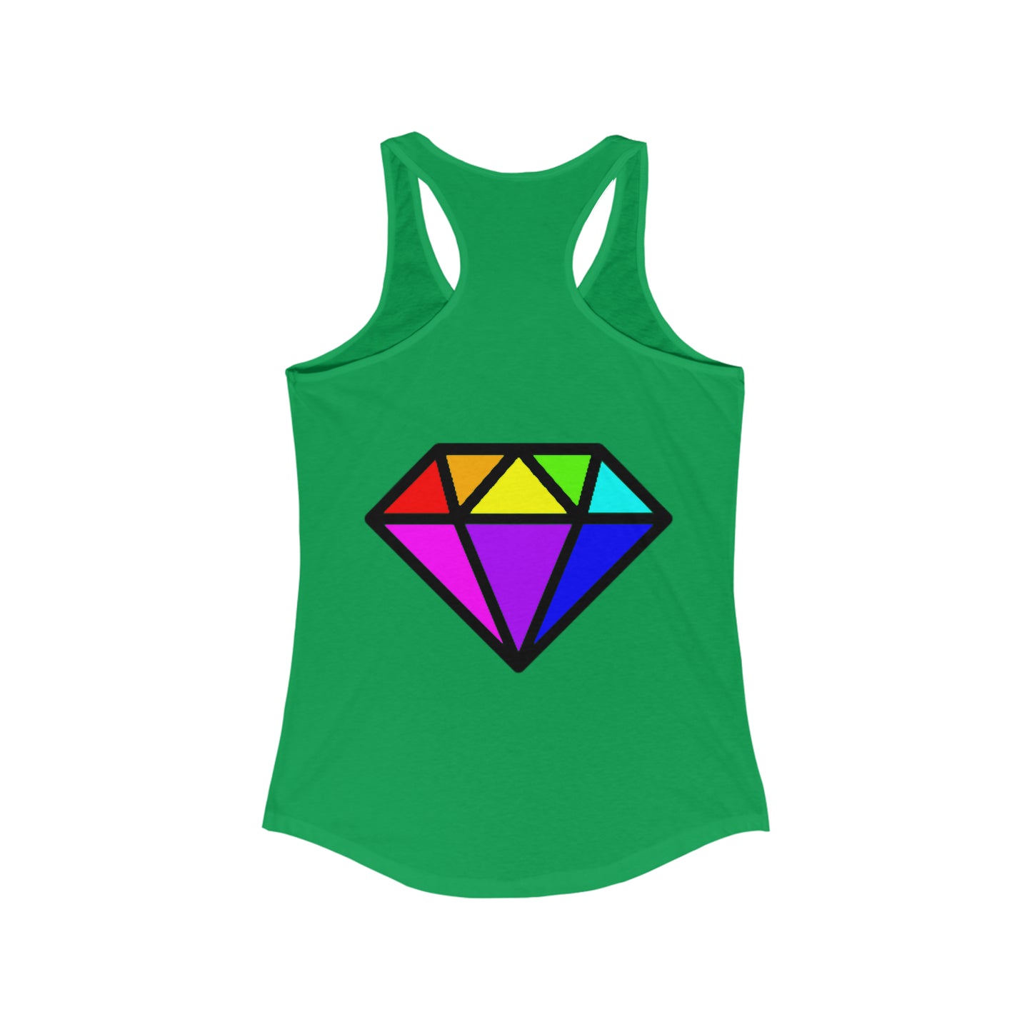 PRIDE Diamond Women's Ideal Racerback Tank