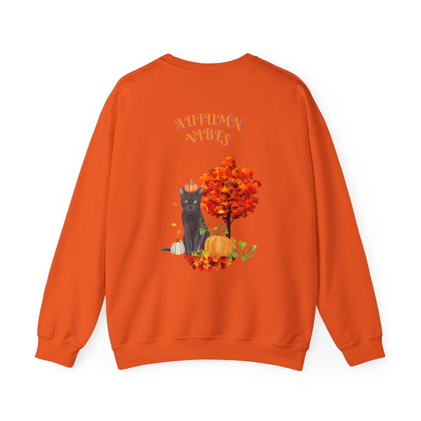 Autumn Vibes Fall Crewneck Sweatshirt