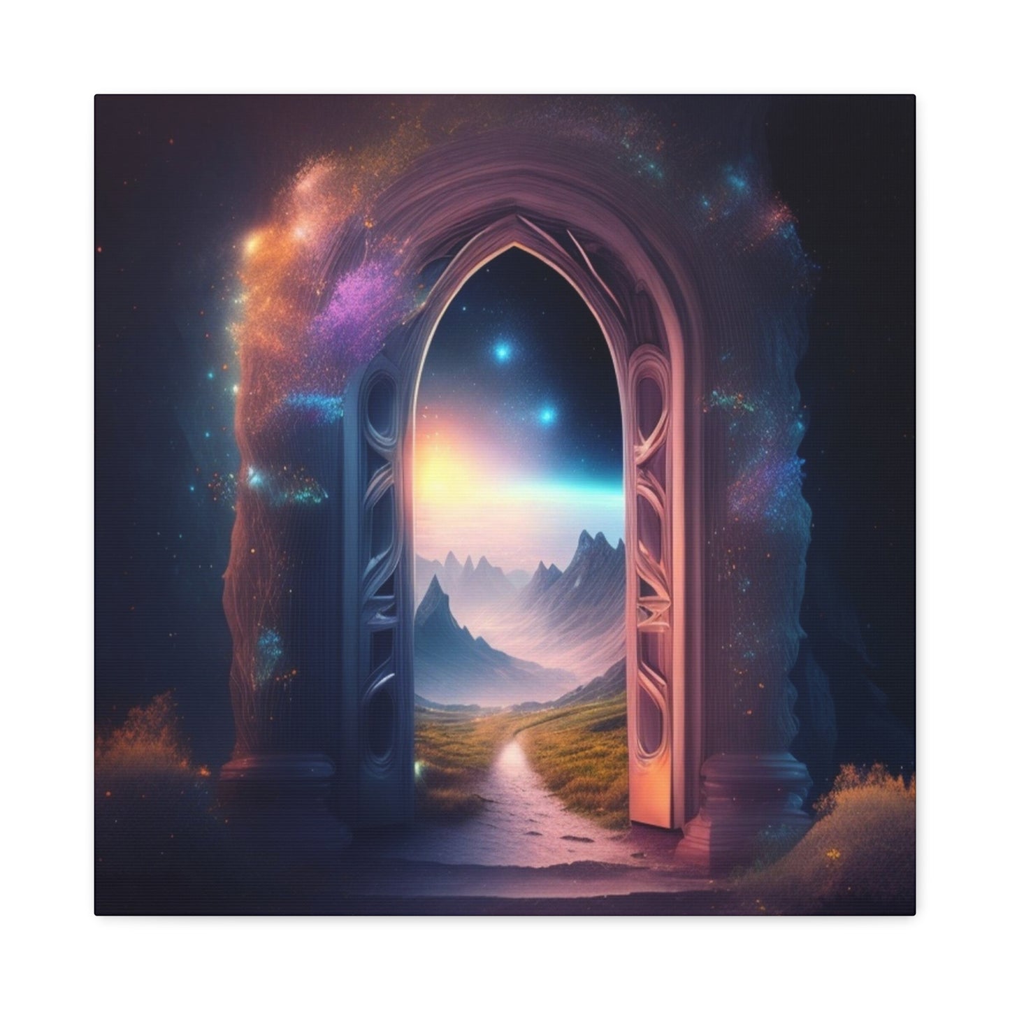 Portal To Another Realm , Canvas Art, Canvas Print, Wall Decor, Original Art, Unique Gifts