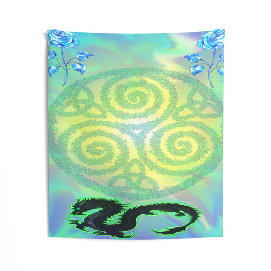 Mystic Triad Indoor Wall Tapestry 51 x 60