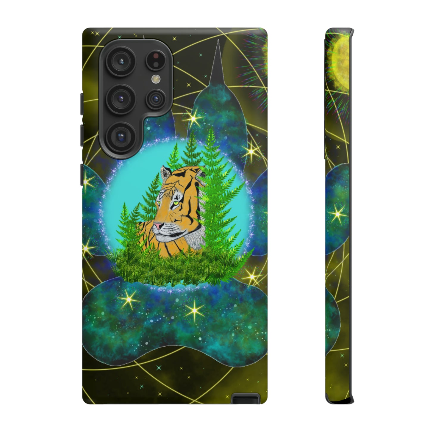 Tiger Medicine Totem Protective Phone Case, Samsung, iPhone, Pixel, all sizes