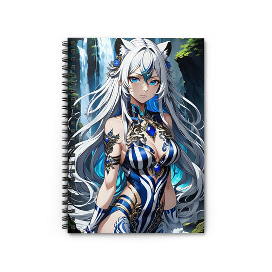 Sapphire Blue Tigress, Notebook