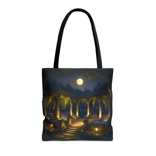 Moonlit Garden, Tote Bag