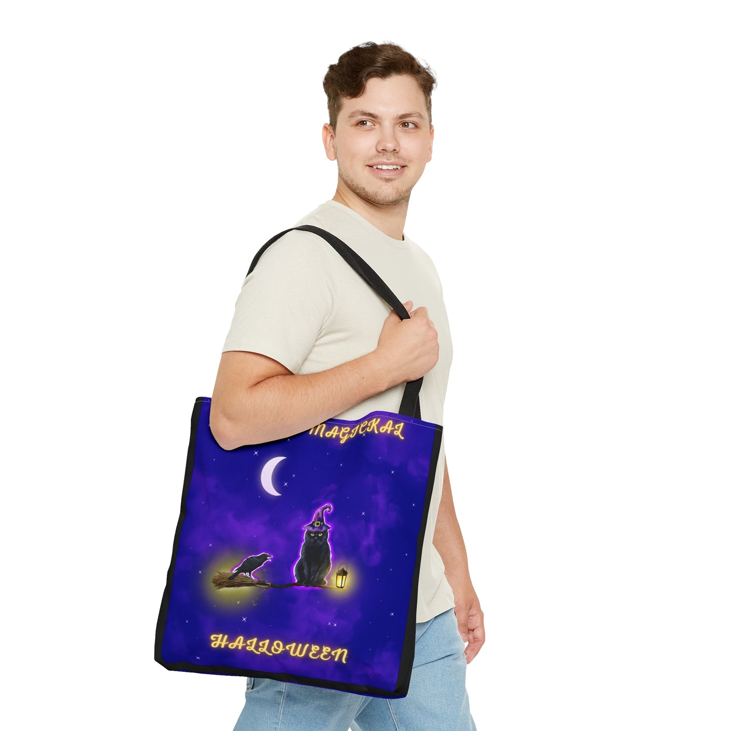 A Magickal Halloween Candy Tote Bag