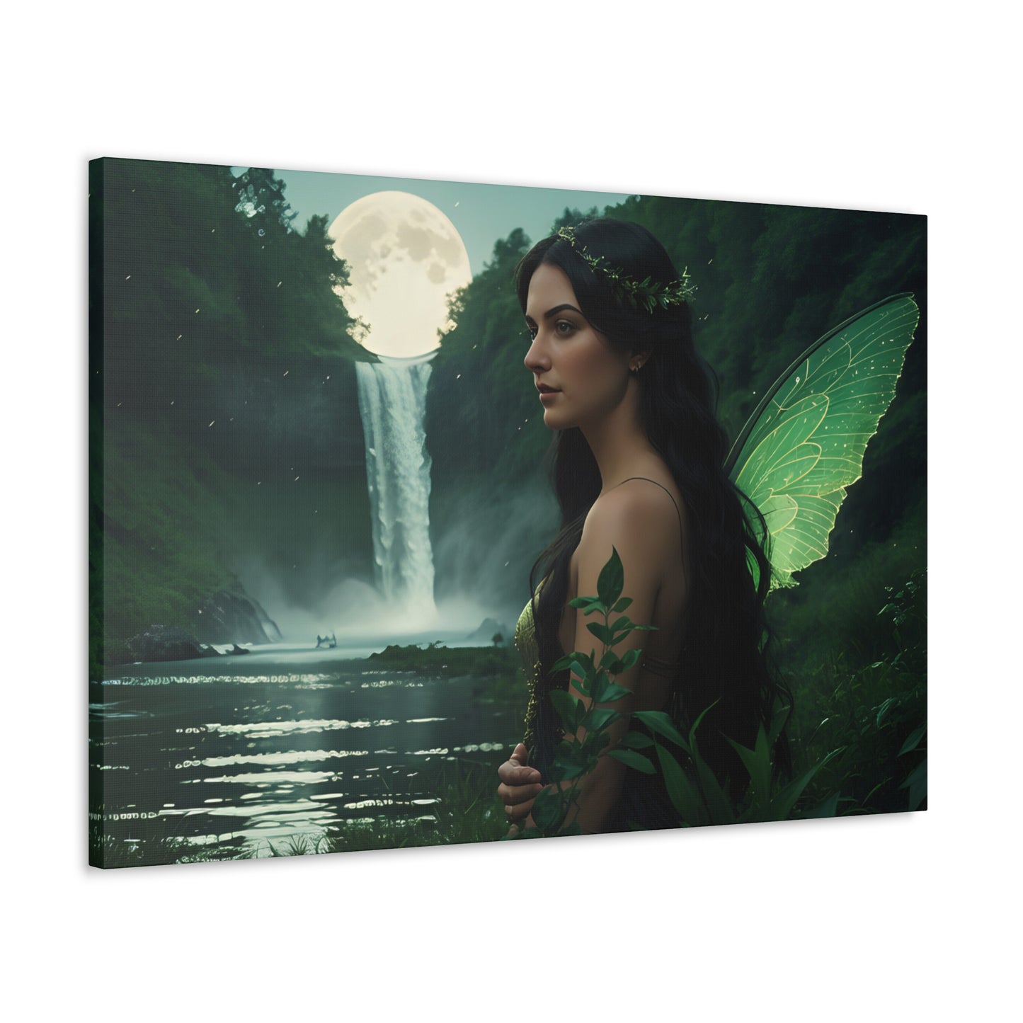 Fae Reflections, Canvas Art, Canvas Print, Wall Decor, Original Art, Unique Gifts