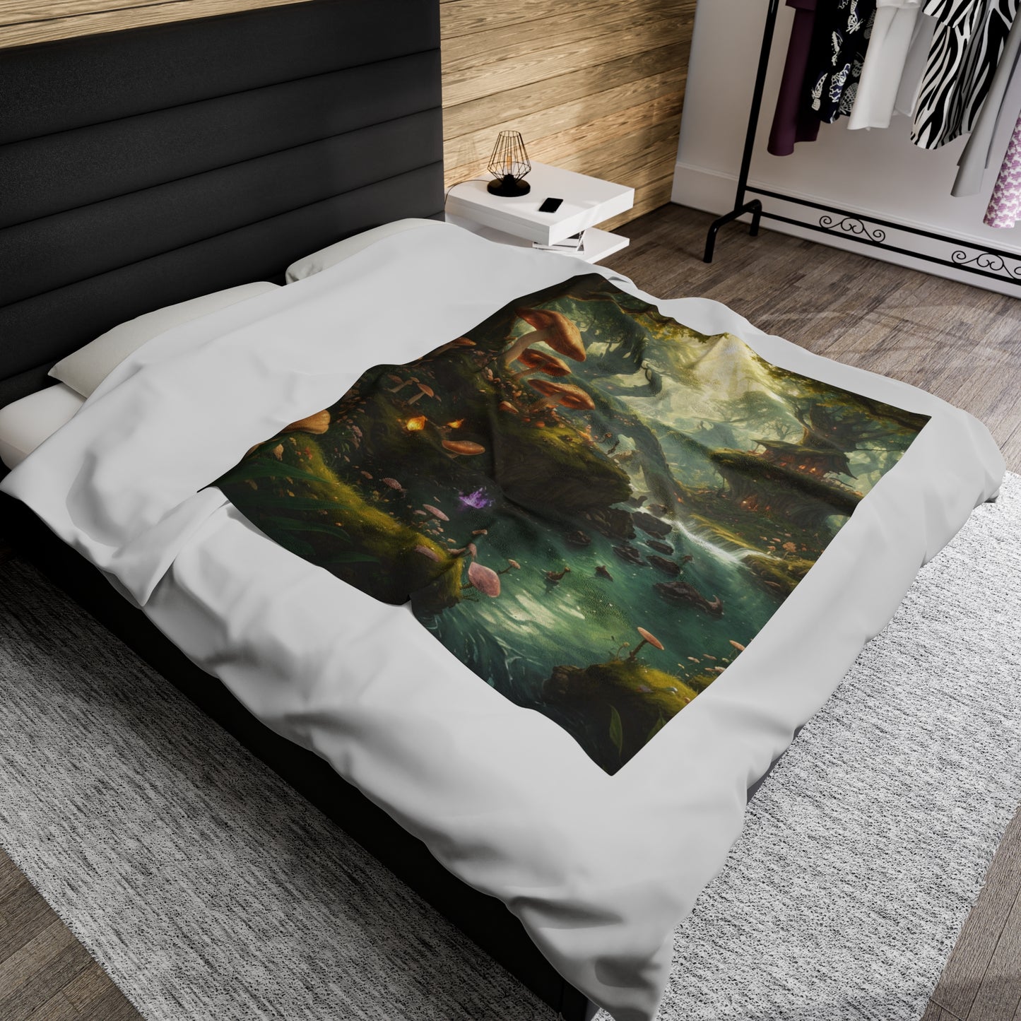 Fairylands, River Of Life, Plush Blanket