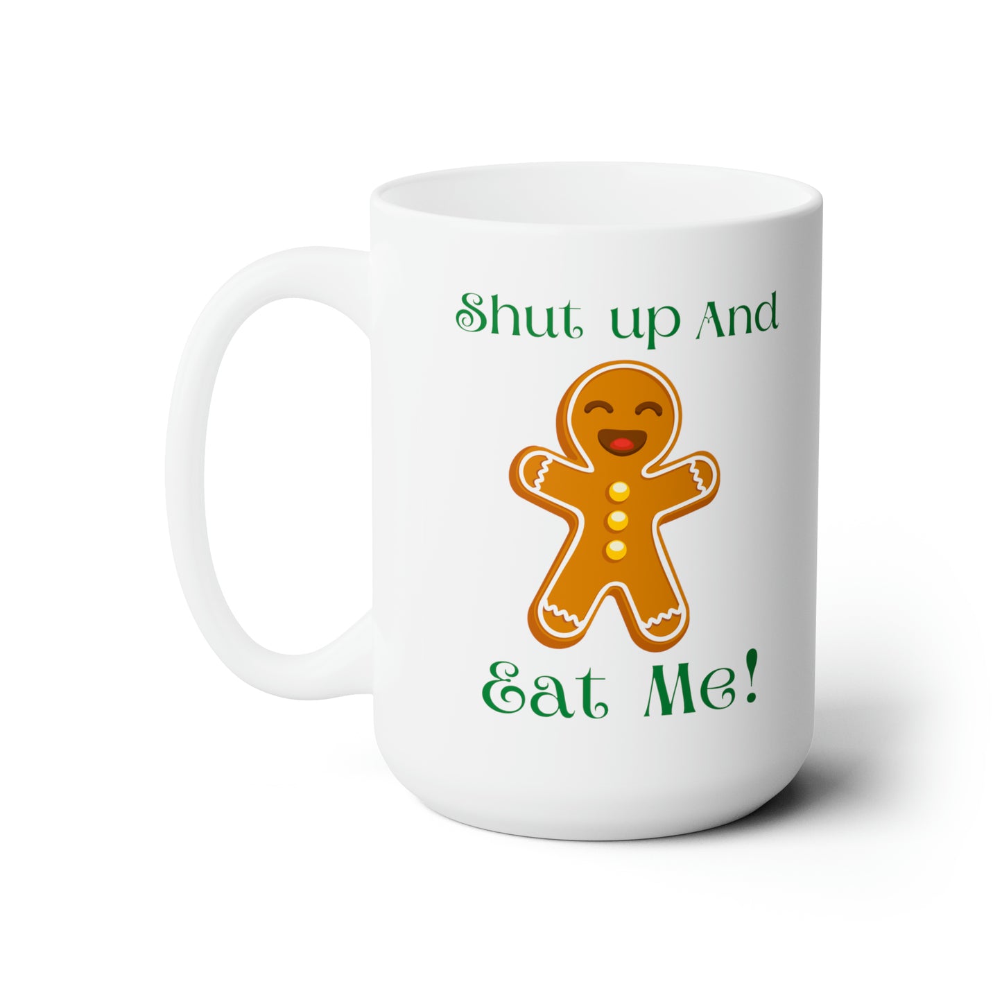 Eat Me Christmas Ceramic Mug 15oz