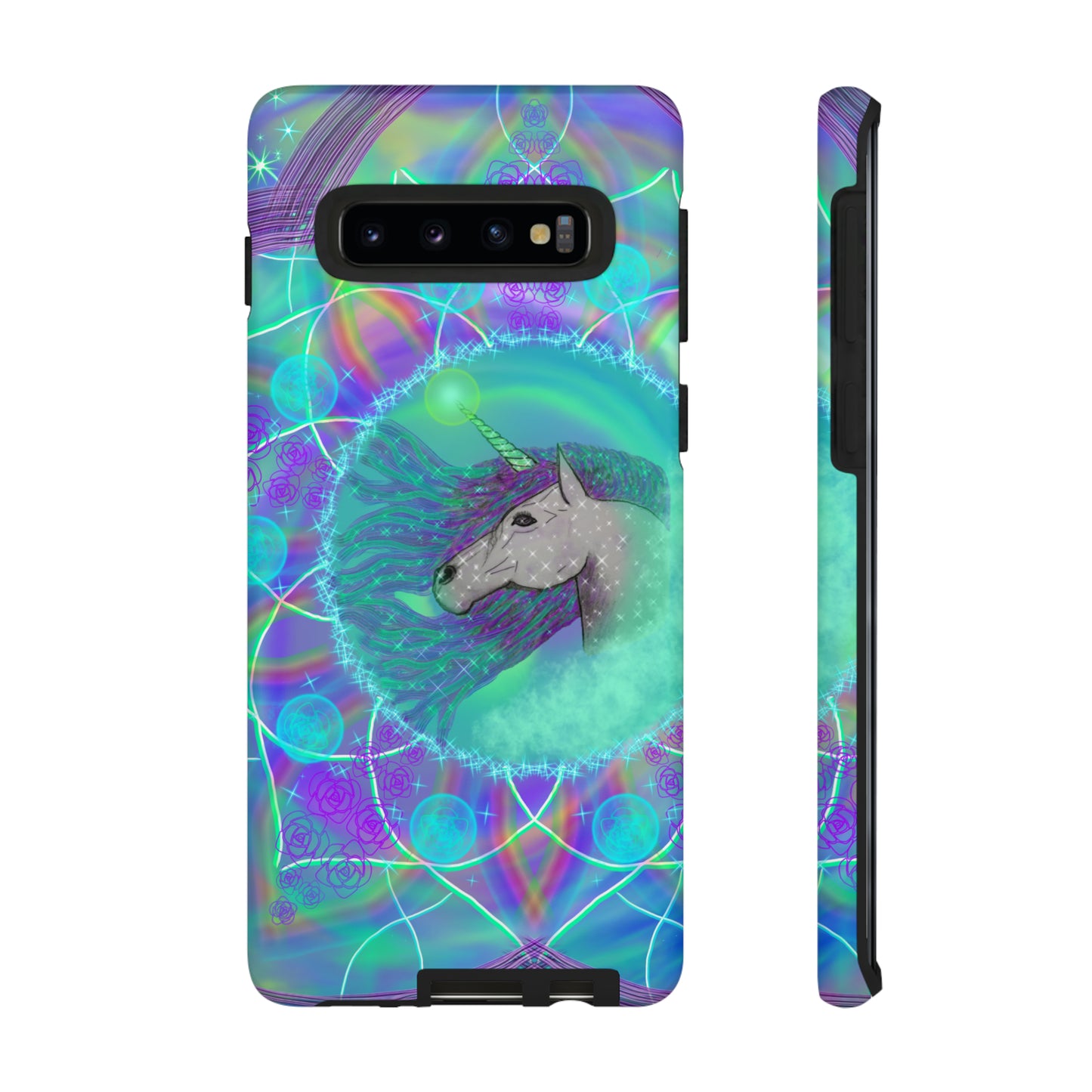 Mystic Unicorn Protective Phone Case, Samsung, iPhone, Pixel, all sizes