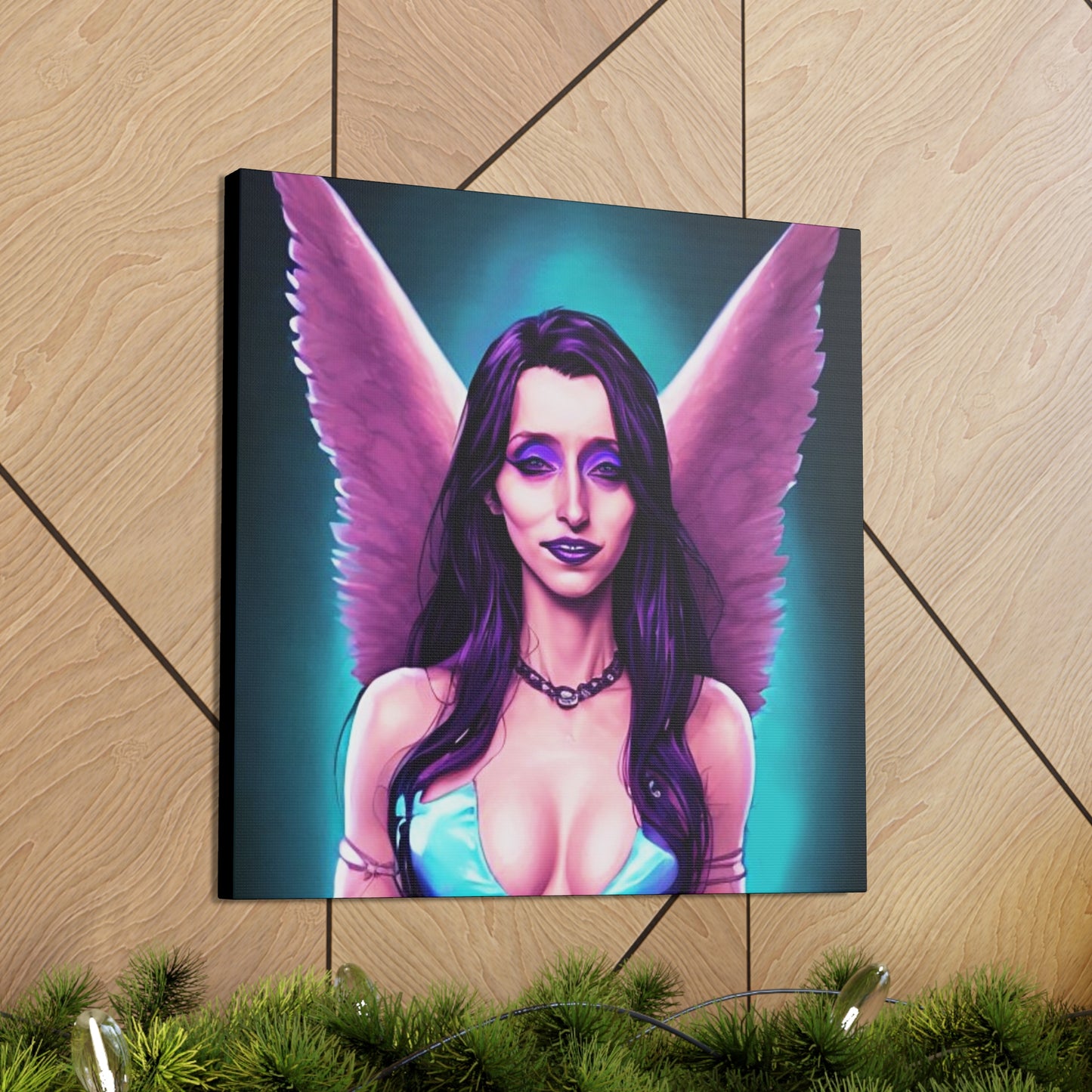 Morgana Goddess Of Magic, Canvas Art, Wall Art, Fantasy Art, Unique Gifts, Original Art