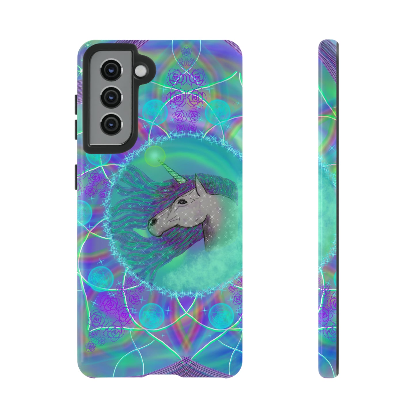 Mystic Unicorn Protective Phone Case, Samsung, iPhone, Pixel, all sizes