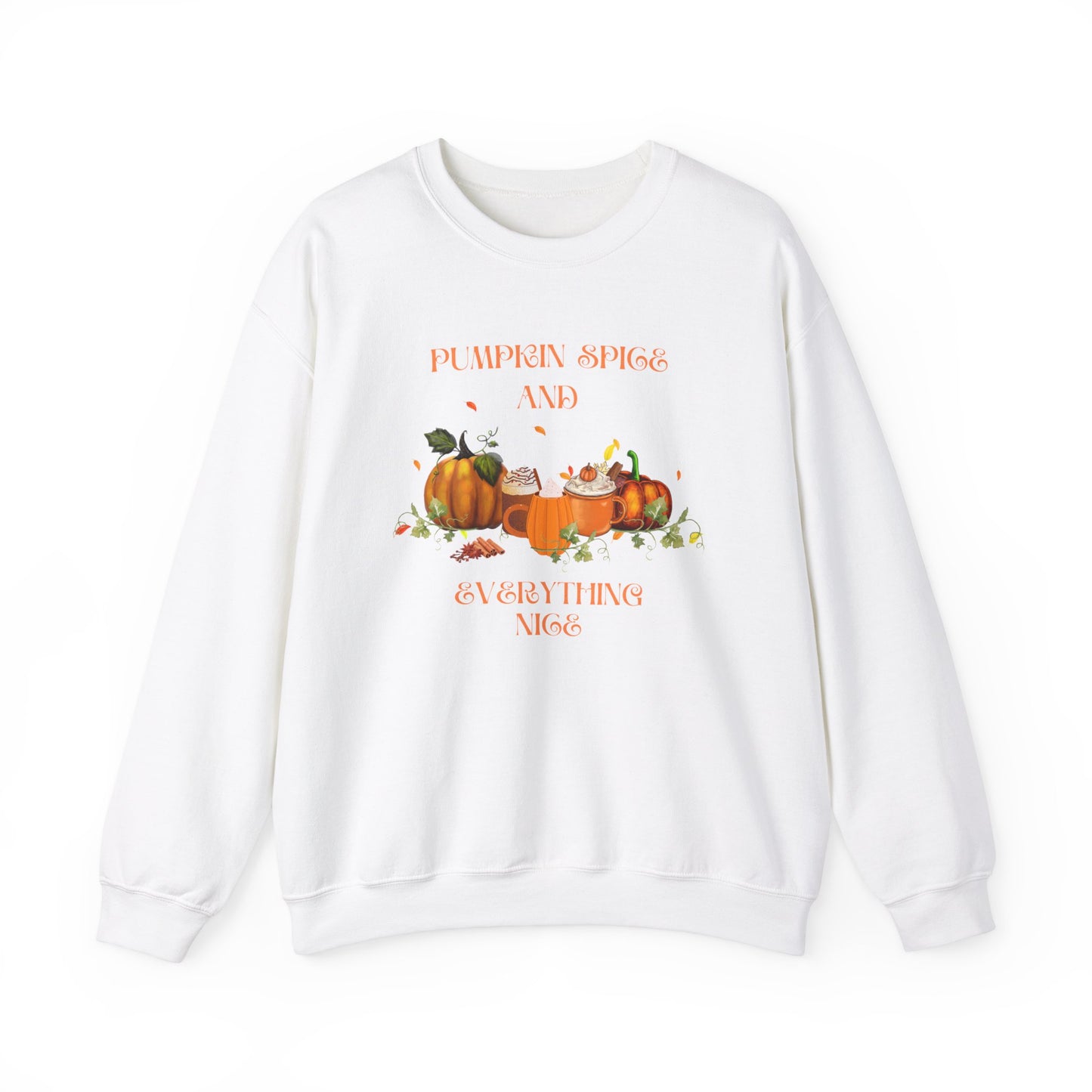 Pumpkin Spice and Everything Nice Crewneck Sweatshirt