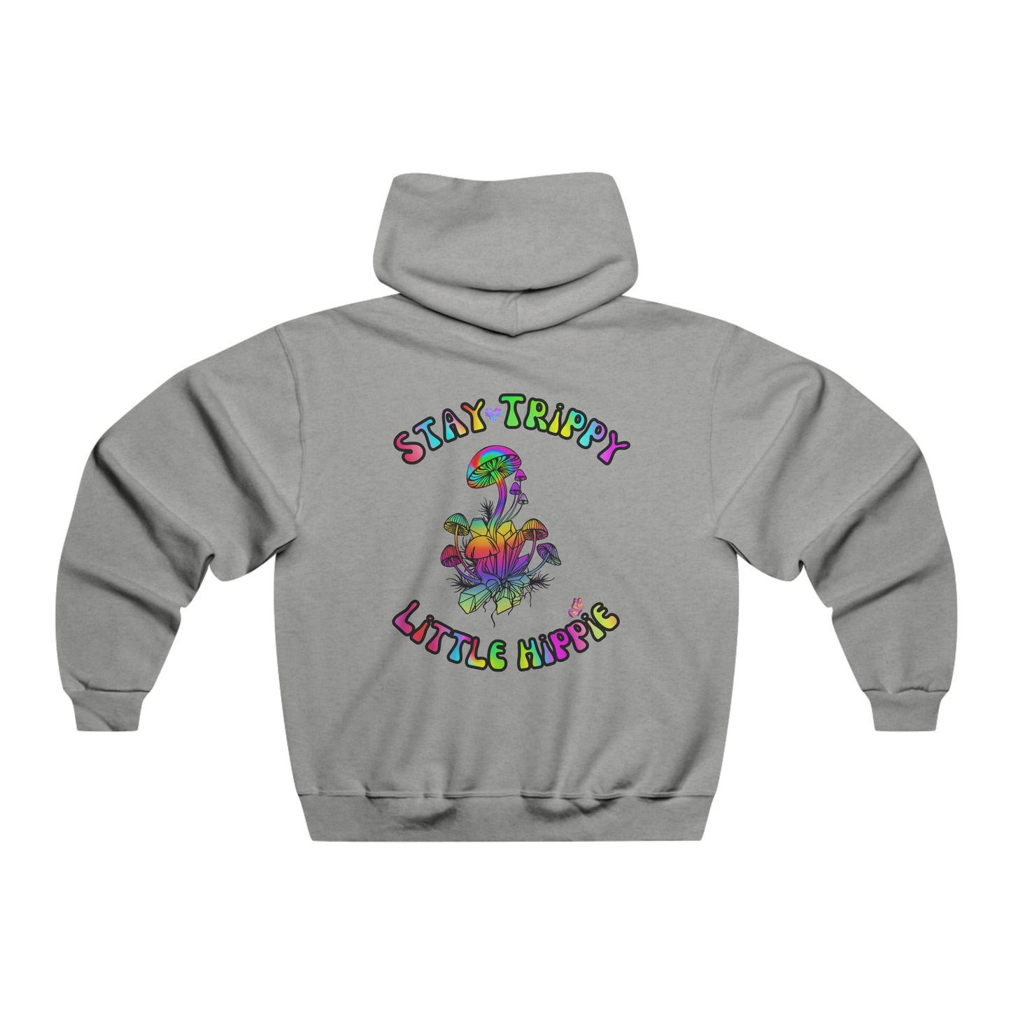 Stay Trippy Little Hippie, Men's NUBLEND® Hooded Sweatshirt