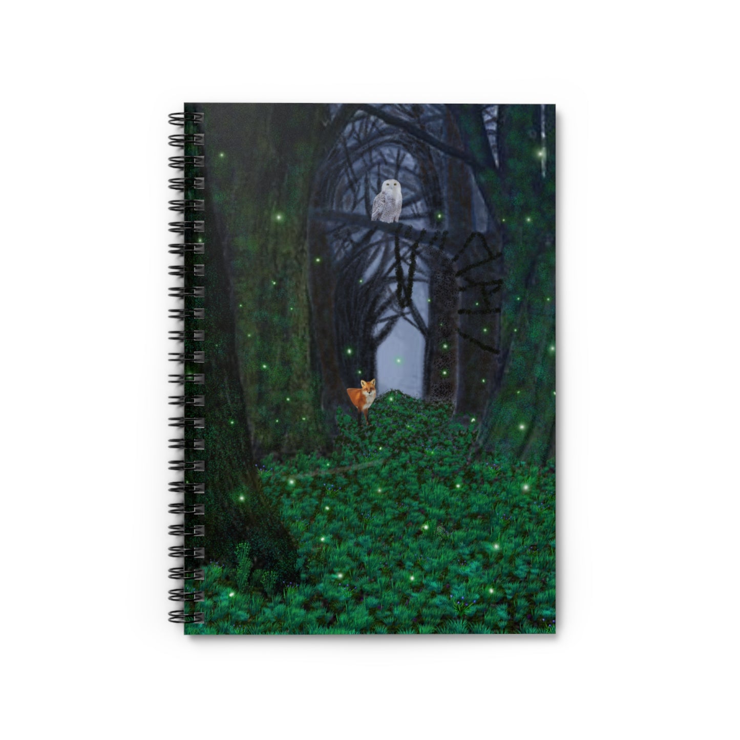 Mystic Forest Notebook - Ruled Line