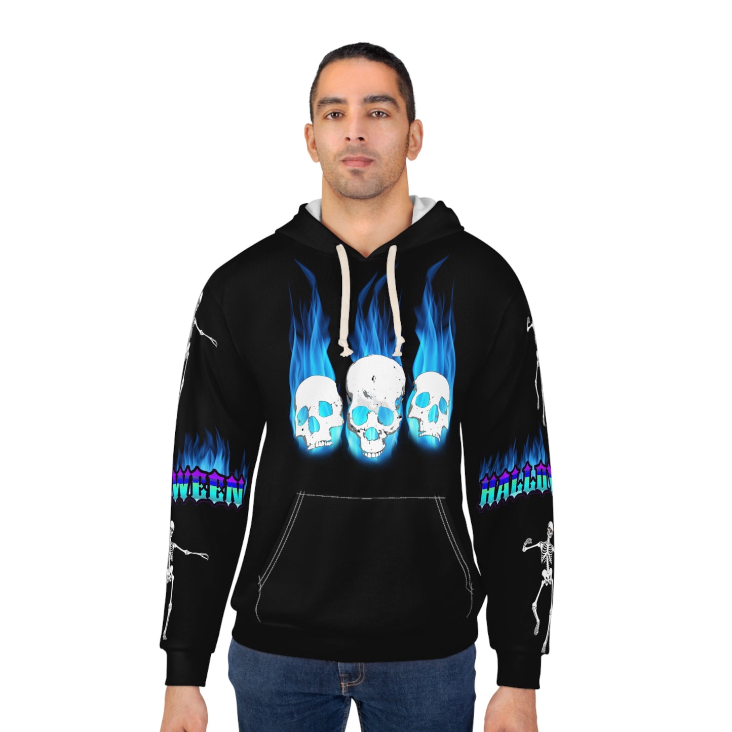 Skulls Halloween Pullover Hoodie