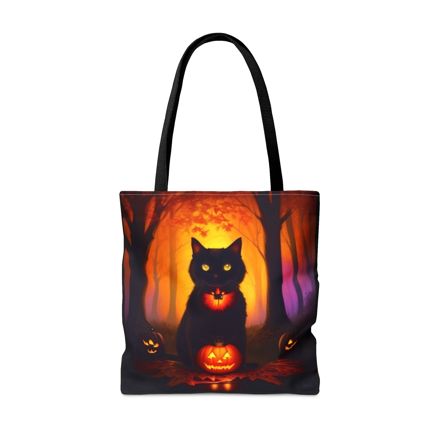 Haunted Forest Halloween Candy Tote Bag