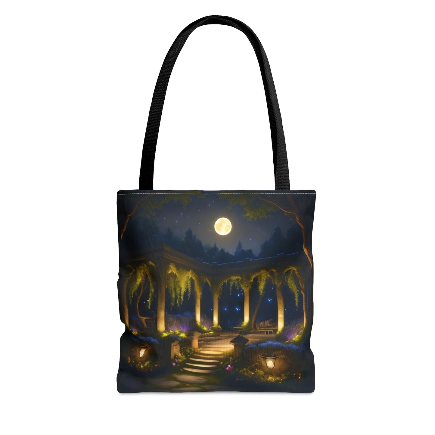 Moonlit Garden, Tote Bag