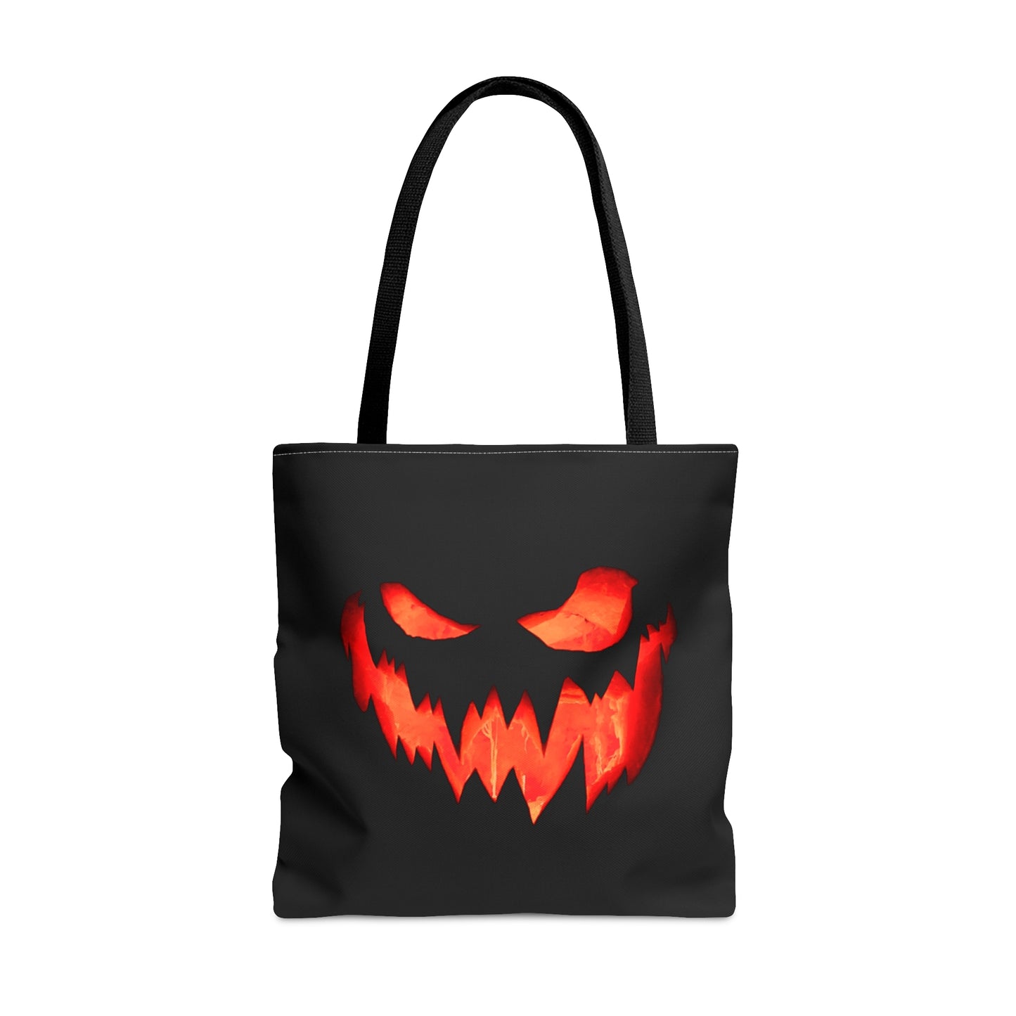 Spooky Pumpkin Face Halloween Candy Tote Bag