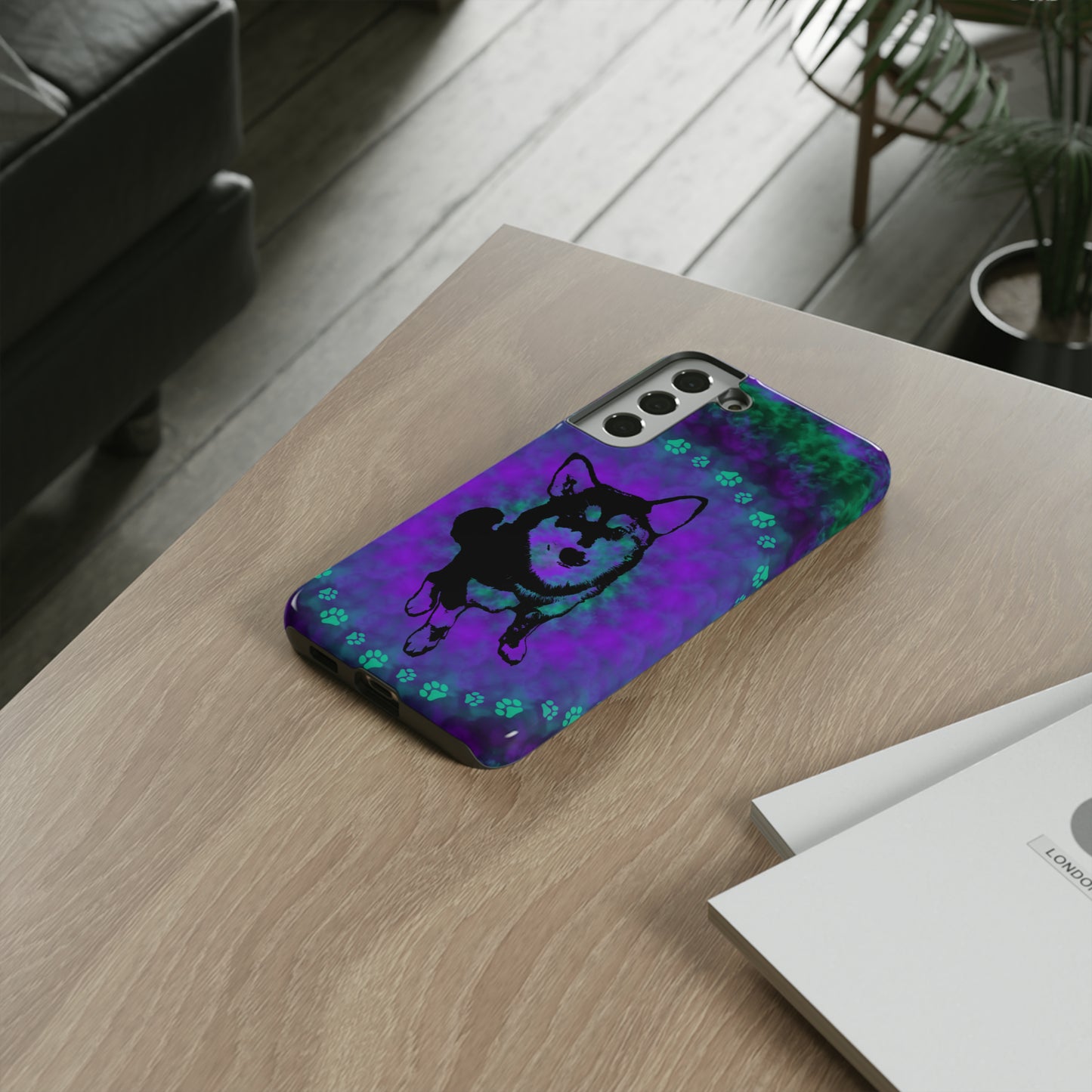Malamute Protective Phone Case, Samsung, iPhone, Pixel, all sizes