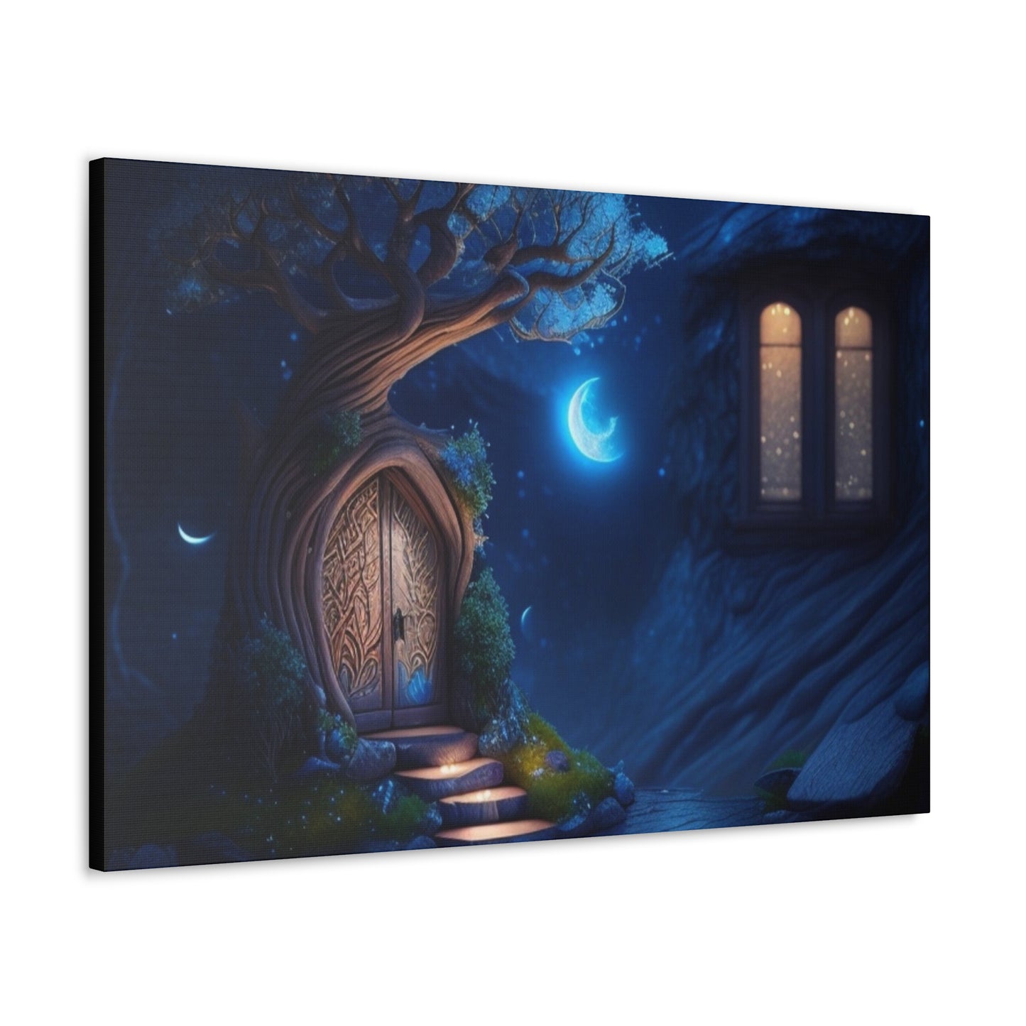 Mystyical Doorway, Canvas Art, Canvas Print, Wall Decor, Original Art, Unique Gifts