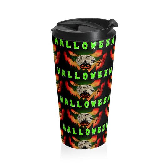 Every day is Halloween Stainless Steel Travel Mug with Insert