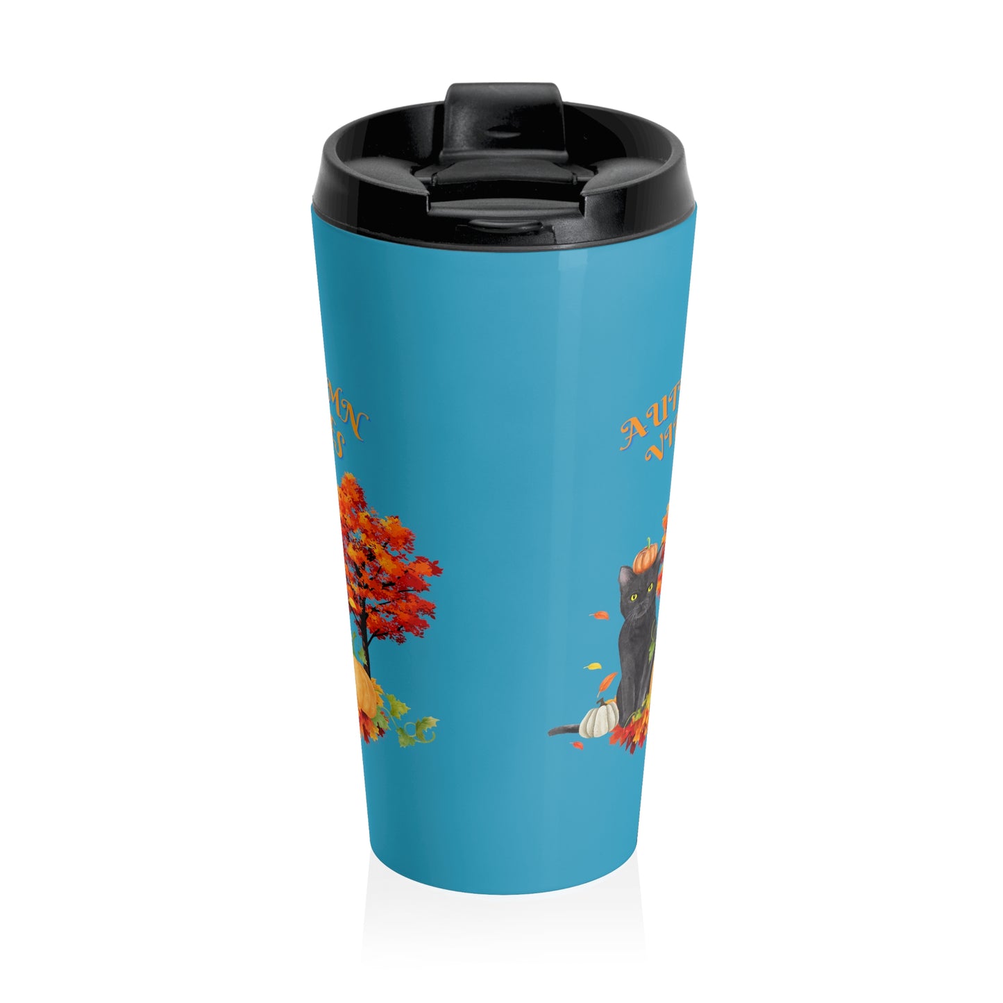 Autumn Vibes Travel Mug with Insert