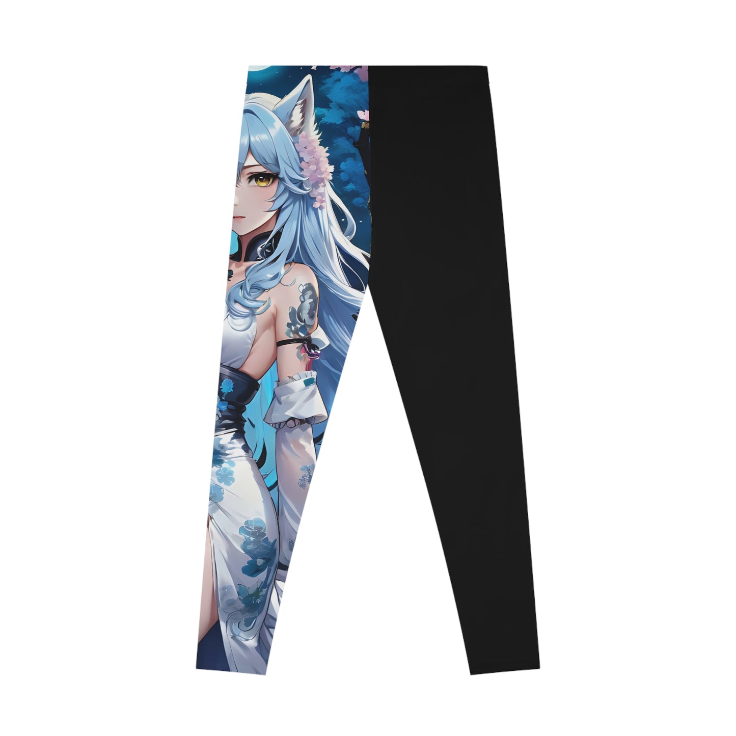 Wolf Moon Goddess, Black Leggings, Anime